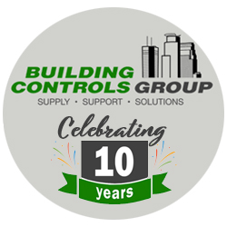 circle with building controls group logo