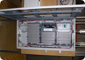 Fire/Security alarm cabinet